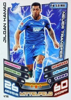 2013-14 Topps Match Attax Bundesliga Extra #476 Jiloan Hamad Front