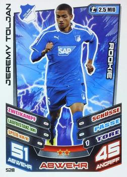 2013-14 Topps Match Attax Bundesliga Extra #528 Jeremy Toljan Front