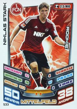 2013-14 Topps Match Attax Bundesliga Extra #533 Niklas Stark Front