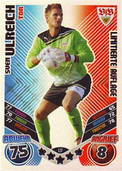 2011-12 Topps Match Attax Bundesliga - Limited Editions #L17 Sven Ulreich Front