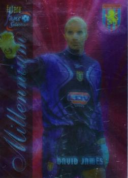 2000 Futera Fans Selection Aston Villa - Foil #1 David James Front
