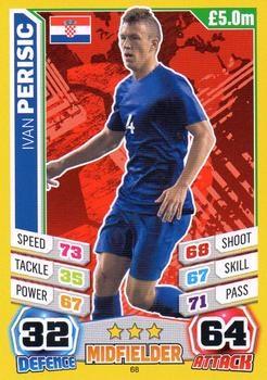 2014 Topps Match Attax England World Cup #68 Ivan Perisic Front