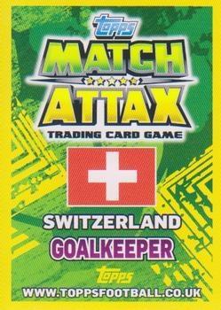 2014 Topps Match Attax England World Cup #217 Diego Benaglio Back
