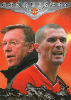 2001 Futera Manchester United FX - Conquerors #CQ3 Leaders Front