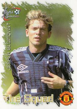 1999 Futera Manchester United Fans' Selection #36 Jesper Blomqvist Front