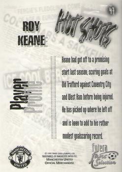 1999 Futera Manchester United Fans' Selection #47 Roy Keane Back