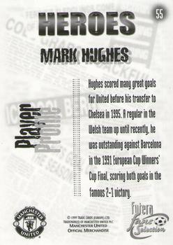 1999 Futera Manchester United Fans' Selection #55 Mark Hughes Back