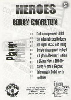 1999 Futera Manchester United Fans' Selection #56 Bobby Charlton Back