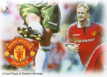 1999 Futera Manchester United Fans' Selection #81 Player & Stadium Montage Front