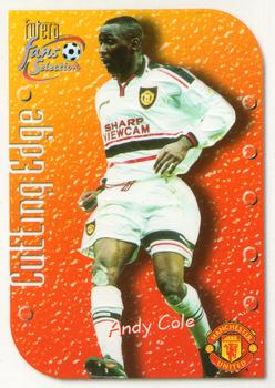 1999 Futera Manchester United Fans' Selection - Cutting Edge Embossed #CE2 Andy Cole Front