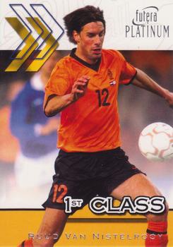 2001 Futera Platinum World Stars #34 Ruud Van Nistelrooy Front