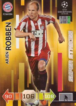 2010-11 Panini Adrenalyn XL UEFA Champions League Update Edition #NNO Arjen Robben Front