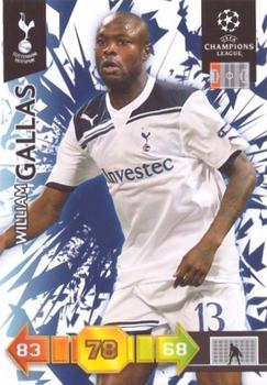2010-11 Panini Adrenalyn XL UEFA Champions League Update Edition #NNO William Gallas Front