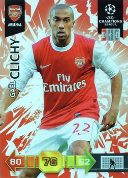 2010-11 Panini Adrenalyn XL UEFA Champions League Update Edition #NNO Gael Clichy Front