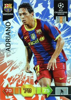 2010-11 Panini Adrenalyn XL UEFA Champions League Update Edition #NNO Adriano Front