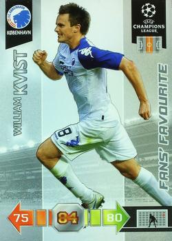 2010-11 Panini Adrenalyn XL UEFA Champions League Update Edition #NNO William Kvist Front