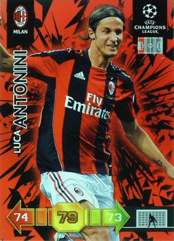2010-11 Panini Adrenalyn XL UEFA Champions League Update Edition #NNO Luca Antonini Front