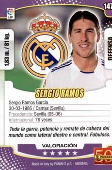 2011-12 Panini Megacracks #147 Sergio Ramos Back
