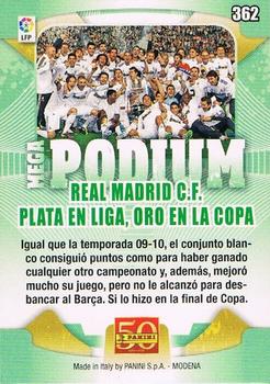2011-12 Panini Megacracks #362 Real Madrid Back