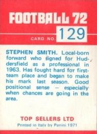1971-72 Panini Football 72 #129 Steve Smith Back