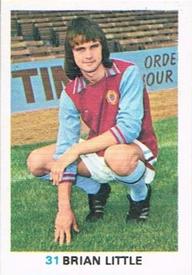 1977-78 FKS Publishers Soccer Stars #31 Brian Little Front