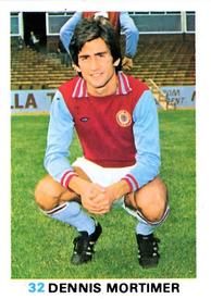 1977-78 FKS Publishers Soccer Stars #32 Dennis Mortimer Front