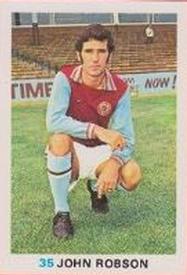 1977-78 FKS Publishers Soccer Stars #35 John Robson Front