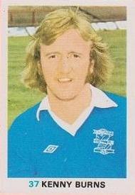 1977-78 FKS Publishers Soccer Stars #37 Kenny Burns Front