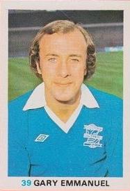 1977-78 FKS Publishers Soccer Stars #39 John Emanuel Front