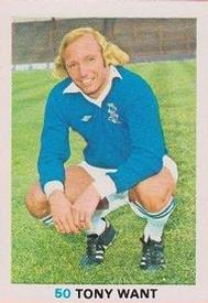 1977-78 FKS Publishers Soccer Stars #50 Tony Want Front