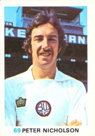 1977-78 FKS Publishers Soccer Stars #69 Peter Nicholson Front