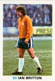 1977-78 FKS Publishers Soccer Stars #90 Ian Britton Front