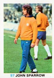 1977-78 FKS Publishers Soccer Stars #97 John Sparrow Front