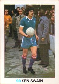1977-78 FKS Publishers Soccer Stars #98 Kenny Swain Front