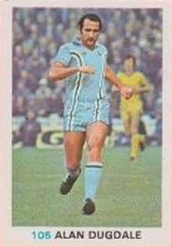 1977-78 FKS Publishers Soccer Stars #105 Alan Dugdale Front