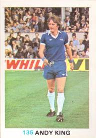 1977-78 FKS Publishers Soccer Stars #135 Andy King Front