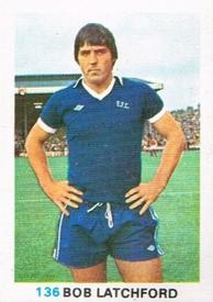 1977-78 FKS Publishers Soccer Stars #136 Bob Latchford Front