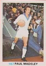 1977-78 FKS Publishers Soccer Stars #167 Paul Madeley Front