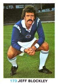 1977-78 FKS Publishers Soccer Stars #173 Jeff Blockley Front
