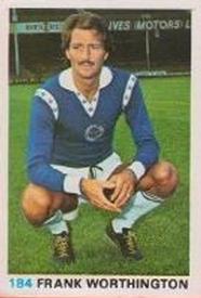 1977-78 FKS Publishers Soccer Stars #184 Frank Worthington Front