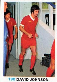 1977-78 FKS Publishers Soccer Stars #190 David Johnson Front