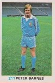 1977-78 FKS Publishers Soccer Stars #211 Peter Barnes Front