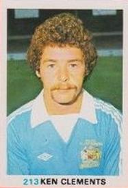 1977-78 FKS Publishers Soccer Stars #213 Ken Clements Front