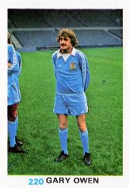 1977-78 FKS Publishers Soccer Stars #220 Gary Owen Front