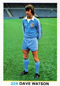 1977-78 FKS Publishers Soccer Stars #224 Dave Watson Front