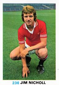 1977-78 FKS Publishers Soccer Stars #236 Jimmy Nicholl Front