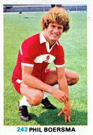 1977-78 FKS Publishers Soccer Stars #242 Phil Boersma Front