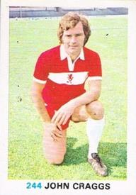 1977-78 FKS Publishers Soccer Stars #244 John Craggs Front