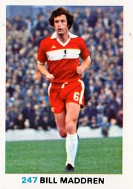 1977-78 FKS Publishers Soccer Stars #247 Willie Maddren Front