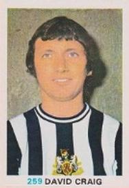 1977-78 FKS Publishers Soccer Stars #259 David Craig Front